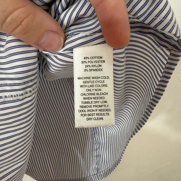 White House | Black Market Blouse Women’s Size 4 Button Up Long Sleeve Shirt - Picture 5 of 6